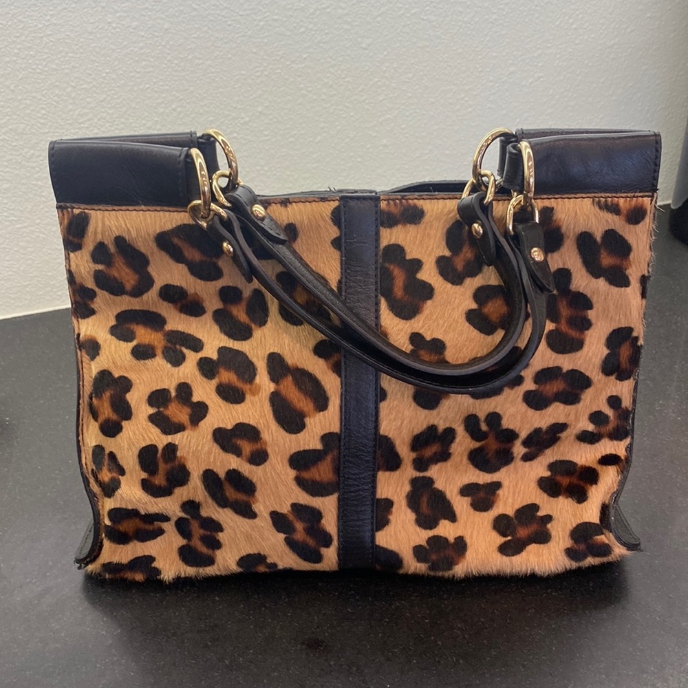 Divina Firenze calf hair handbag